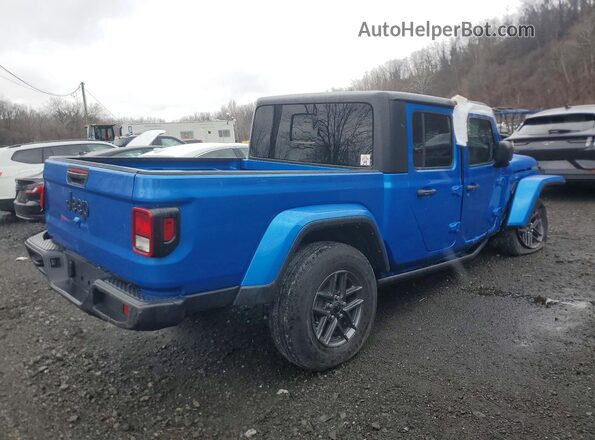 1C6HJTAG7RL105800 2024 JEEP GLADIATOR Blue Tył prawy