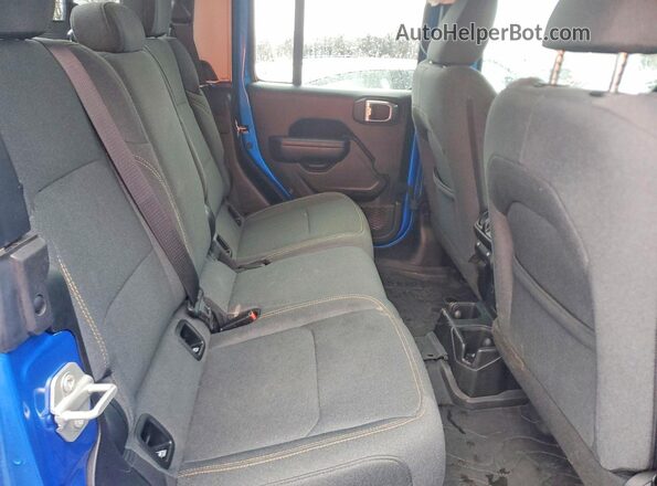 1C6HJTAG7RL105800 2024 JEEP GLADIATOR Blue Widok tylnych siedzeń