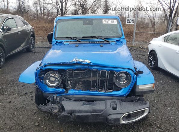 1C6HJTAG7RL105800 2024 JEEP GLADIATOR Blue Widok z przodu
