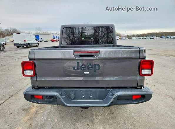 1C6HJTAG8PL523313 2023 JEEP GLADIATOR Gray Вид ззаду