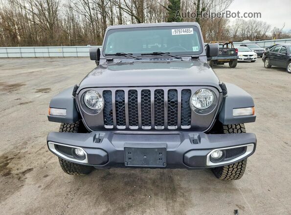 1C6HJTAG8PL523313 2023 JEEP GLADIATOR Gray Вид спереду