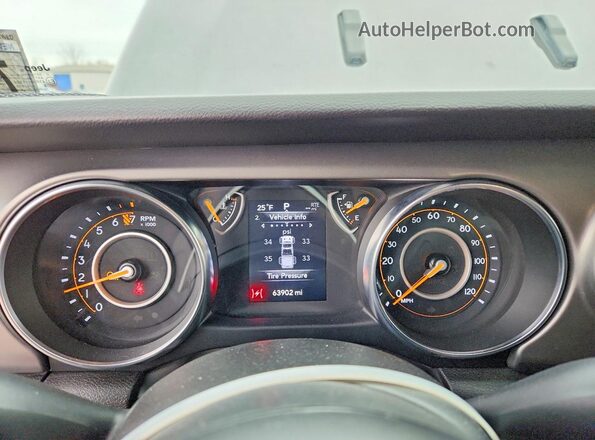 1C6HJTAG8PL523313 2023 JEEP GLADIATOR Gray Вид щитка приладів