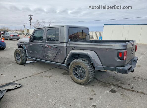 1C6HJTAG8RL130673 2024 JEEP GLADIATOR Gray Задня ліва чверть