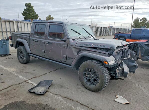 1C6HJTAG8RL130673 2024 JEEP GLADIATOR Gray Передня права чверть