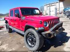 2020 Jeep Gladiator Overland 4x4 Red vin: 1C6HJTFG6LL189222