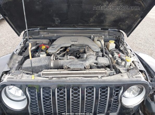 1C6HJTFG8ML609256 2021 JEEP GLADIATOR Черный Вид сзади