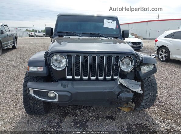 1C6HJTFG8ML609256 2021 JEEP GLADIATOR Черный Вид щитка приборов