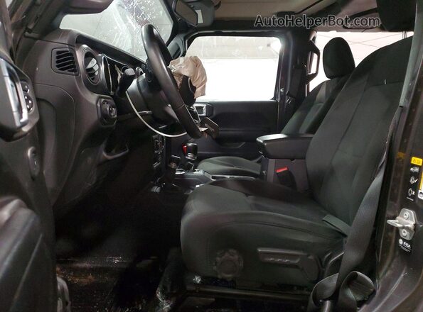 1C6JJTAGXML619635 2021 JEEP GLADIATOR Серый Вид салона спереди