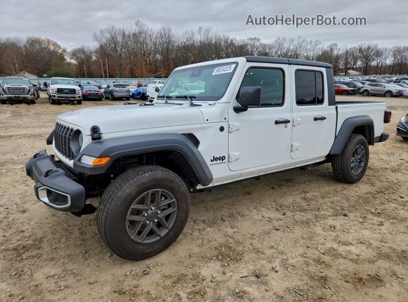 1C6PJTAG0SL522094 2025 JEEP GLADIATOR Белый Передняя левая четверть