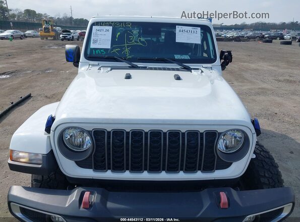 1C6PJTAG3SL504513 2025 JEEP GLADIATOR Белый Вид щитка приборов