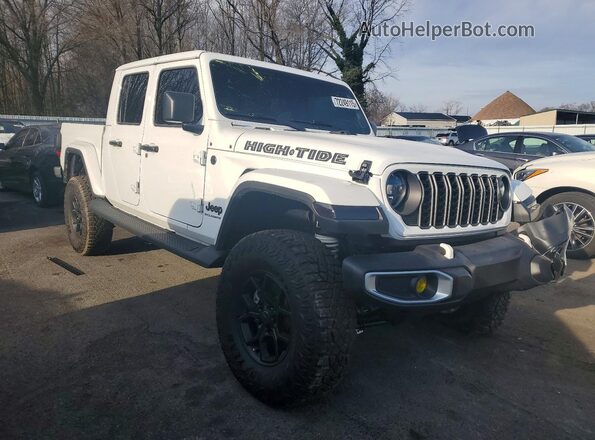 1C6PJTAG4SL542073 2025 JEEP GLADIATOR Белый Передняя правая четверть