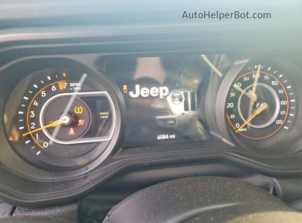 1C6PJTAG4SL542073 2025 JEEP GLADIATOR Белый Вид щитка приборов