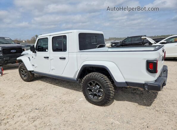 1C6PJTAG8SL505737 2025 JEEP GLADIATOR Белый Задняя левая четверть