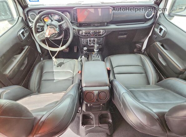 1C6PJTAG8SL505737 2025 JEEP GLADIATOR Белый Вид панели приборов