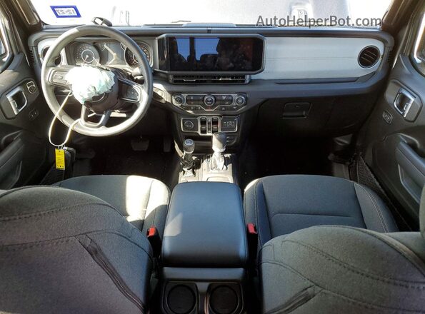 1C6PJTAG9SL508694 2025 JEEP GLADIATOR Угольный Вид панели приборов