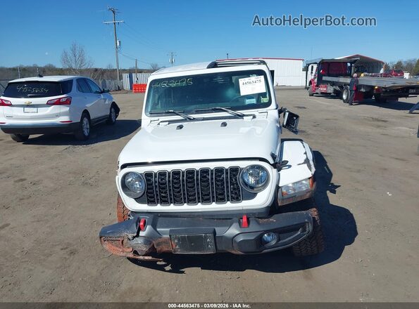 1C6PJTAGXSL502564 2025 JEEP GLADIATOR Белый Вид щитка приборов