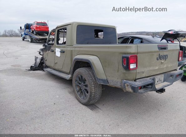 1C6PJTAGXSL528453 2025 JEEP GLADIATOR Зеленый Задняя левая четверть