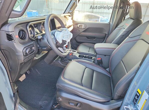 1C6RJTBG1SL524878 2025 JEEP GLADIATOR Серый Вид салона спереди