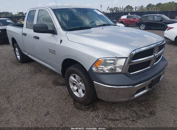 1C6RR6FG4JS299378 2018 RAM 1500 Silver Front right