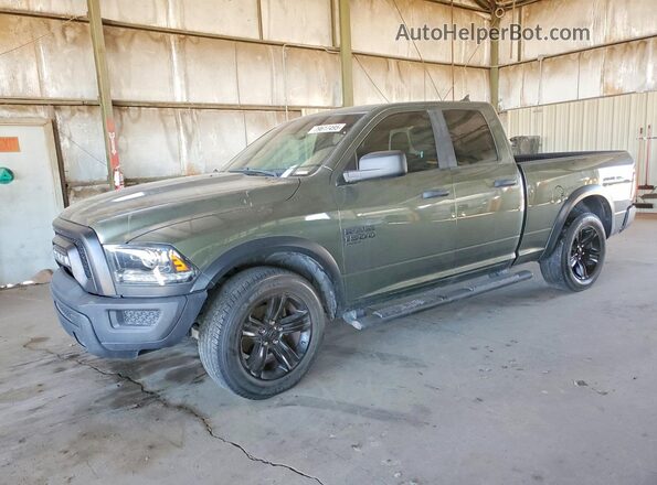 1C6RR6GG5MS521221 2021 RAM 1500 Зеленый Передняя левая четверть