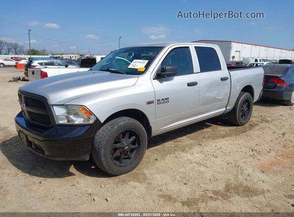 1C6RR6KT6HS845014 2017 RAM 1500 Серебряный Передняя левая четверть