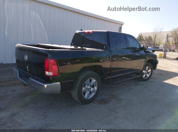 1C6RR6LT0KS552134 2019 RAM 1500 CLASSIC Черный Задняя правая четверть