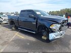 2018 Ram 1500 Tradesman  4x4 6'4 Box Black vin: 1C6RR7FG1JS221548