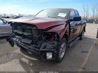 2017 Ram 1500 Express  4x4 6'4 Box Темно-бордовый vin: 1C6RR7FT0HS644631