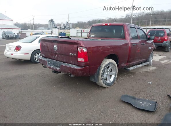 1C6RR7FT1GS276295 2016 RAM 1500 Burgundy Tył prawy