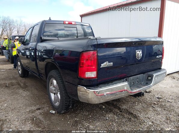 1C6RR7GGXJS311733 2018 RAM 1500 Dark Blue Задня ліва чверть