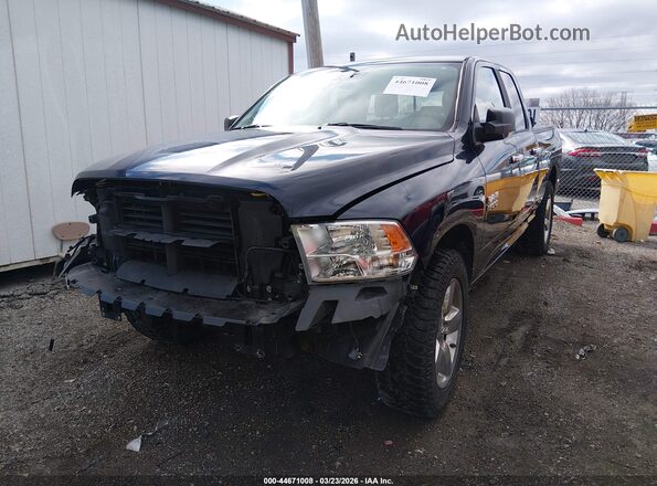 1C6RR7GGXJS311733 2018 RAM 1500 Dark Blue Передня ліва чверть