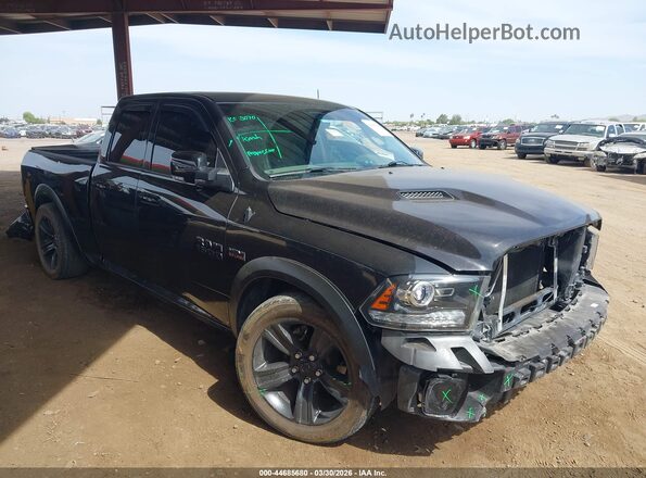 1C6RR7HT6JS135064 2018 RAM 1500 Black წინა მარჯვენა