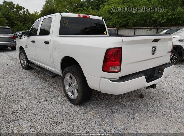 1C6RR7KG8JS129889 2018 RAM 1500 Белый Задняя левая четверть