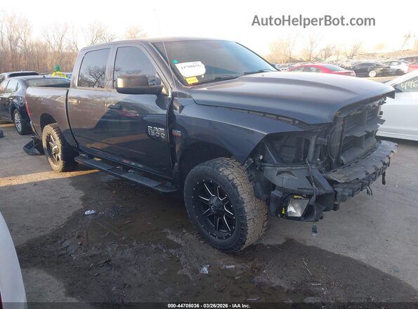 1C6RR7KT4GS113050 2016 RAM 1500 Черный Передняя правая четверть