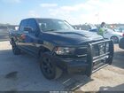2018 Ram 1500 Big Horn  4x4 5'7 Box Black vin: 1C6RR7LM7JS355314