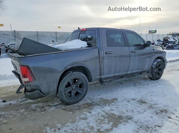1C6RR7MT6JS209802 2018 RAM 1500 Gray Tył prawy