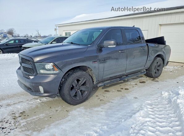 1C6RR7MT6JS209802 2018 RAM 1500 Gray Przód lewy