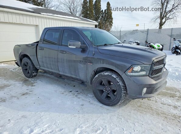 1C6RR7MT6JS209802 2018 RAM 1500 Gray Przód prawy
