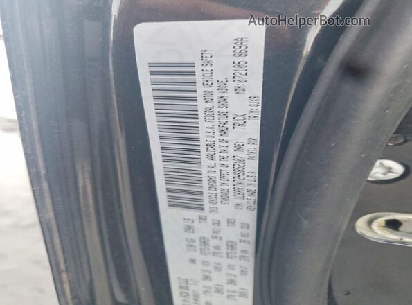1C6RR7NT2HS852107 2017 DODGE RAM Черный Вид наклейки с VIN-кодом