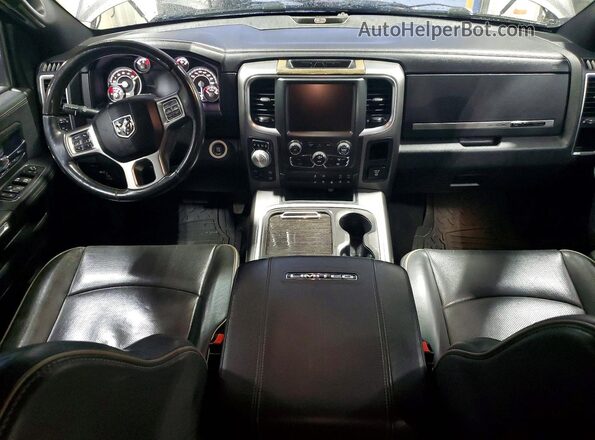 1C6RR7PM4GS162198 2016 RAM 1500 Gray Widok deski rozdzielczej