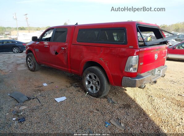 1C6RR7VM0GS296127 2016 RAM 1500 Красный Задняя левая четверть