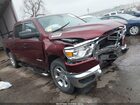 2019 Ram 1500   Maroon vin: 1C6RREGT5KN751019