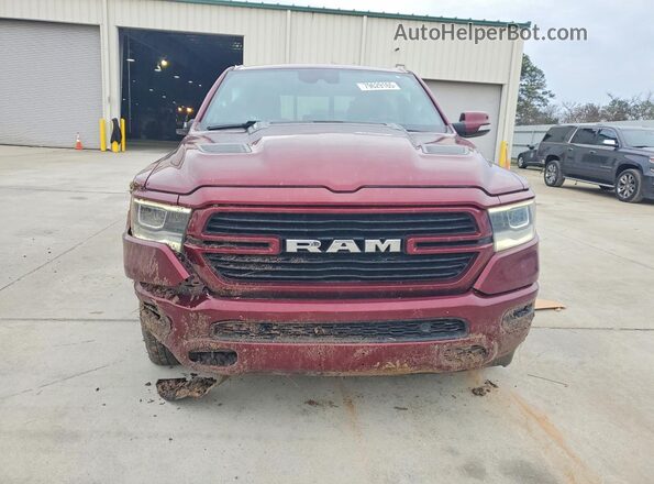 1C6RREJM1NN100993 2022 RAM 1500 Maroon Vista frontal