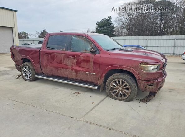 1C6RREJM1NN100993 2022 RAM 1500 Maroon Delantero derecho