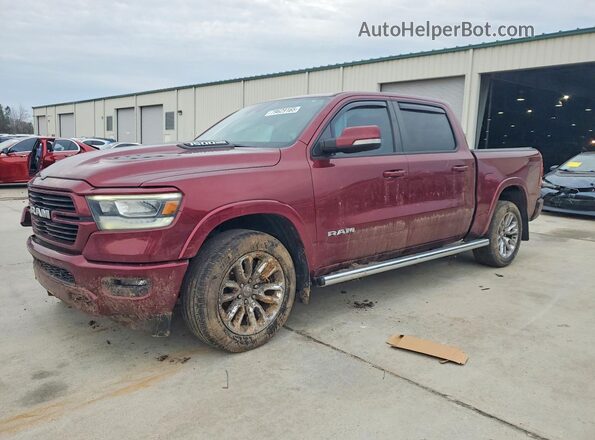 1C6RREJM1NN100993 2022 RAM 1500 Maroon Vista tres cuartos delantera izquierda