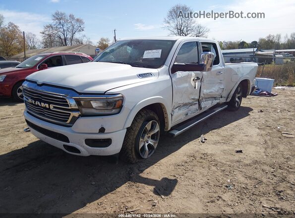 1C6RRERT3KN683414 2019 RAM 1500 Белый Передняя левая четверть