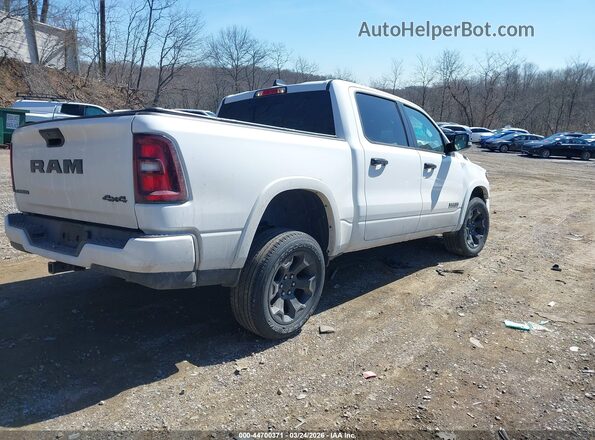 1C6RRFFGXSN589785 2025 RAM 1500 White Tył prawy