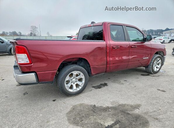 1C6SRFBTXMN646803 2021 RAM 1500 Burgundy Tył prawy