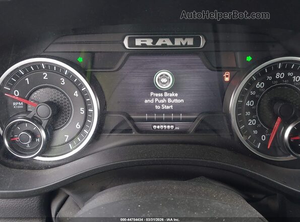 1C6SRFBTXNN234544 2022 RAM 1500 White უკანა სავარძლების ხედი