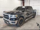2019 Ram 1500 Big Horn/lone Star  4x4 5'7 Box Черный vin: 1C6SRFFT2KN507935